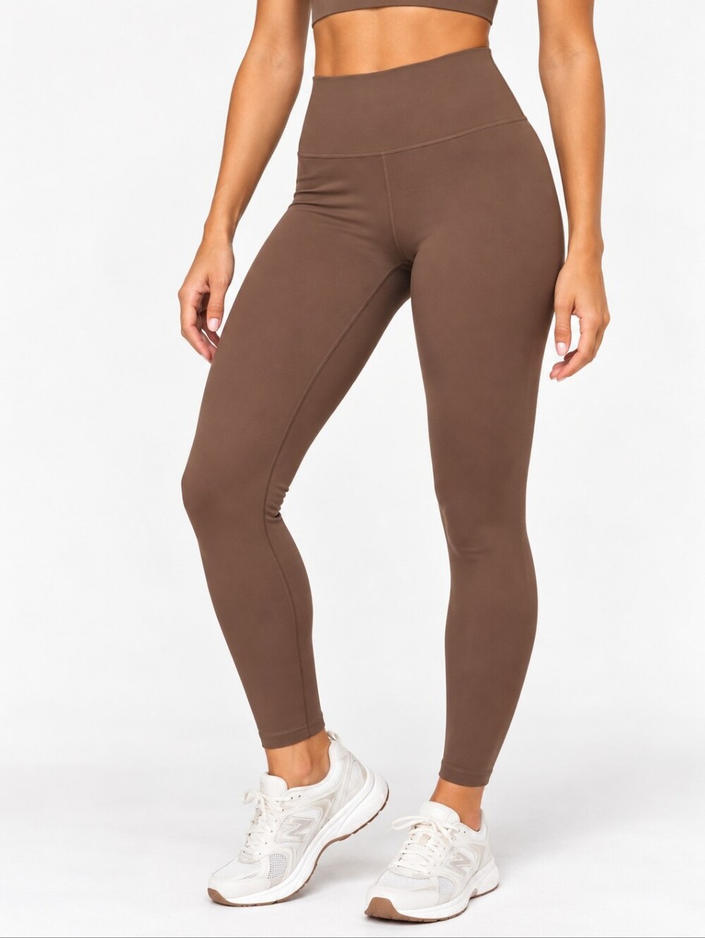 Enerbloom Brown High Rise Leggings Small S Buttery Soft Yoga Activewear